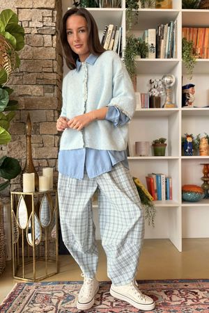 Agatha Libertine Cardigan Powder